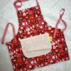 Grembiule da cucina stampa Natale