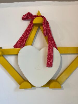 LOVE-BAG-A-FORMA-dI-CUORE-IN-VERA-PELLE-CON-TRACOLLA-A-MICRO-POIS-BASE-ROSSA