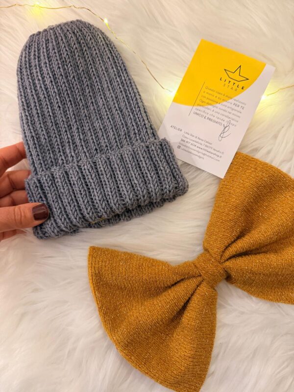 776be6b1-dfcb-4511-9ed9-6ae762684c0a Cappello mod. Beanie Hat in lana merino